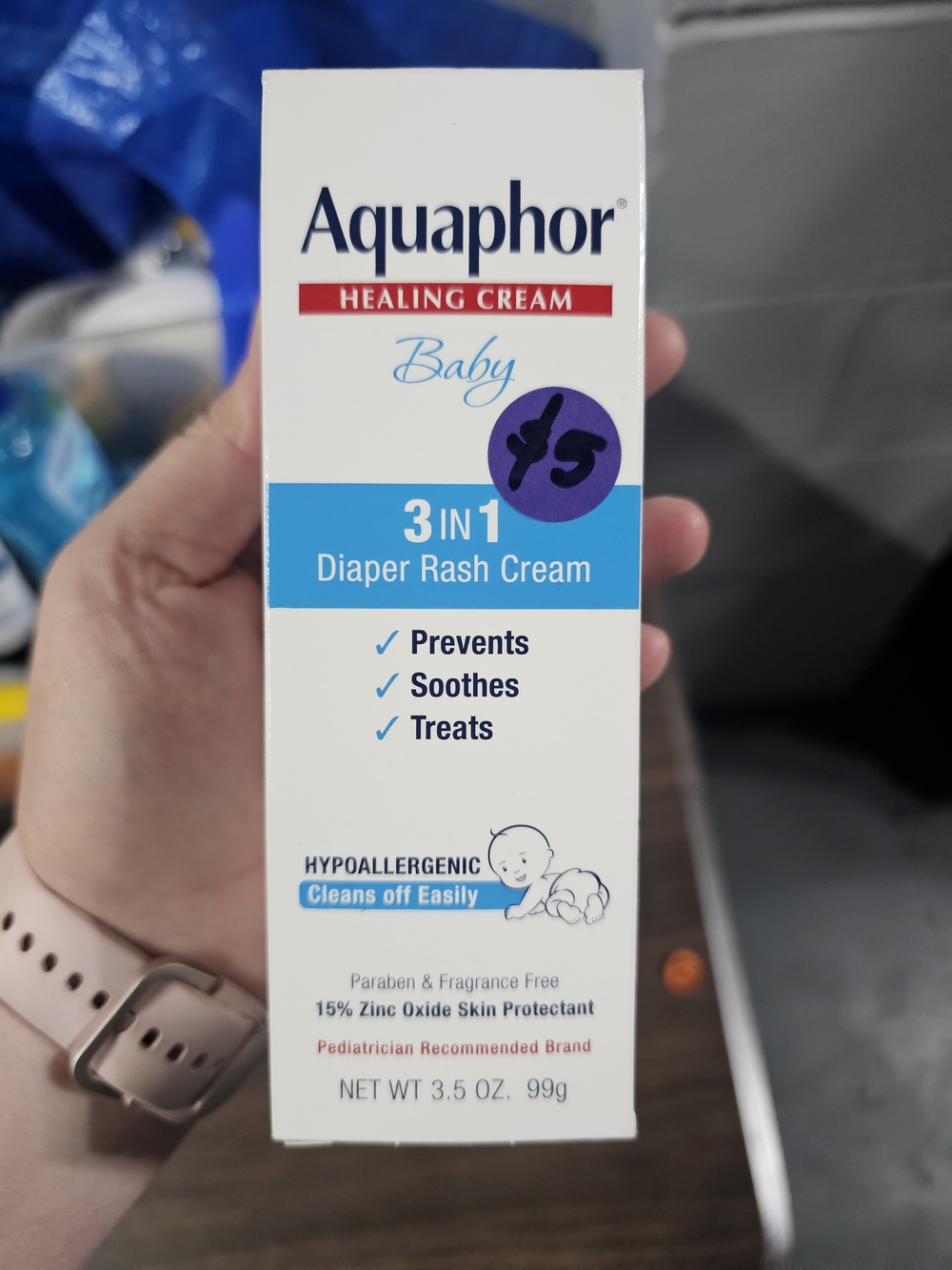 Aquaphor Baby Diaper Cream New!